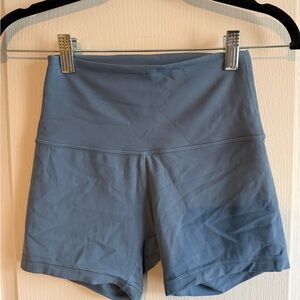 Lululemon Soft Blue Align High-Rise Short 2”